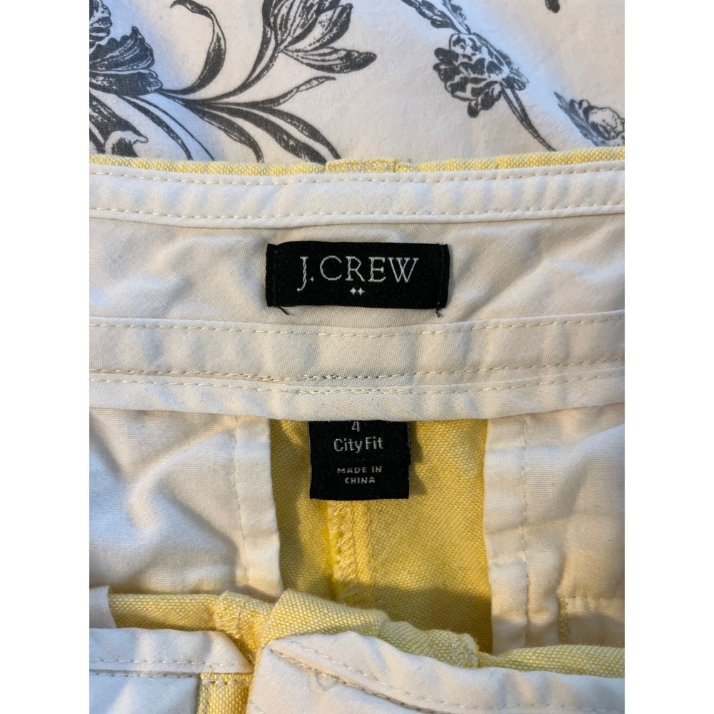 J Crew Women 4 City Fit Shorts Beachy Spring Preppy Academia Bermuda - Picture 2 of 7